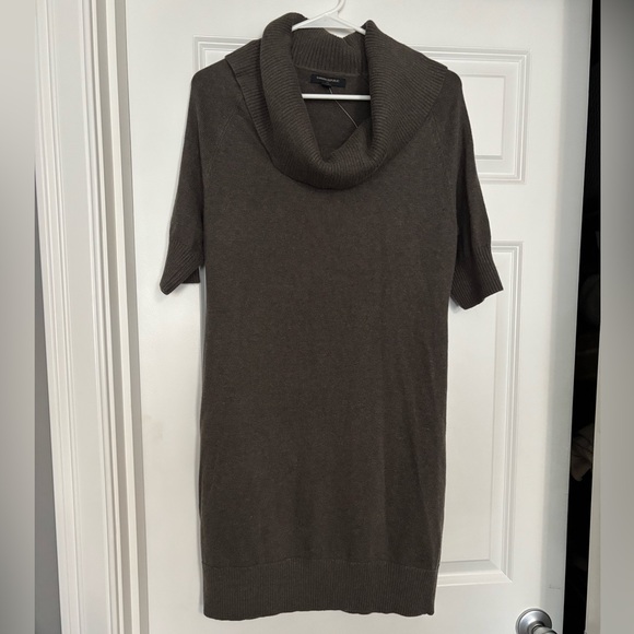 Dresses & Skirts - NWT Banana Republic Brown Cowl Neck Sweater Dress